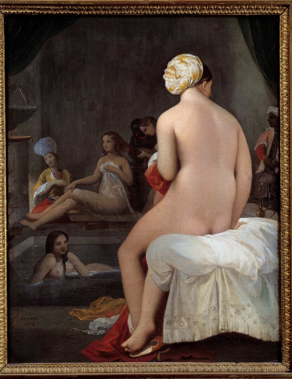 Küçük yüzücü. Jean-Auguste-Dominique Ingres