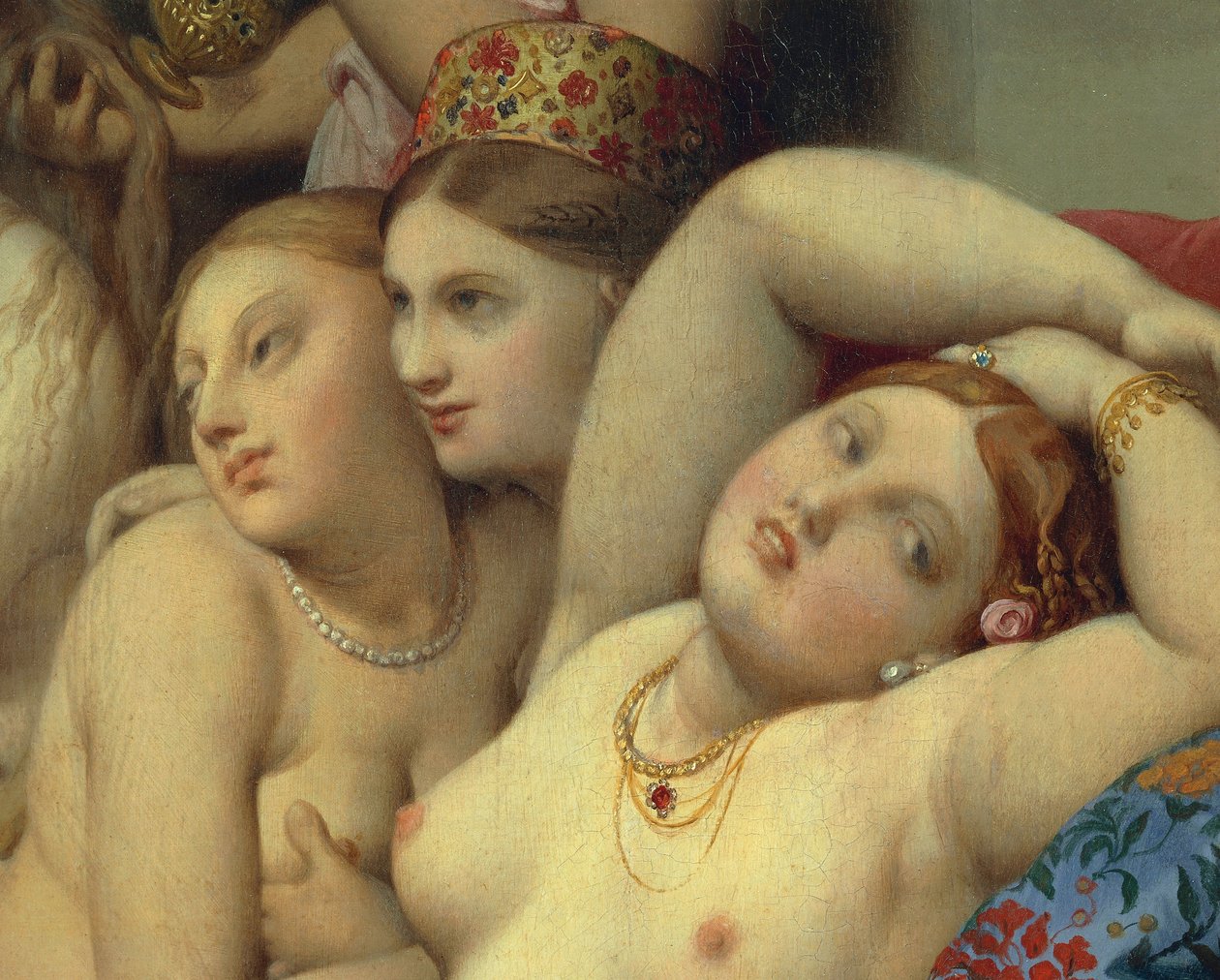Türk banyosu by Jean Auguste Dominique Ingres