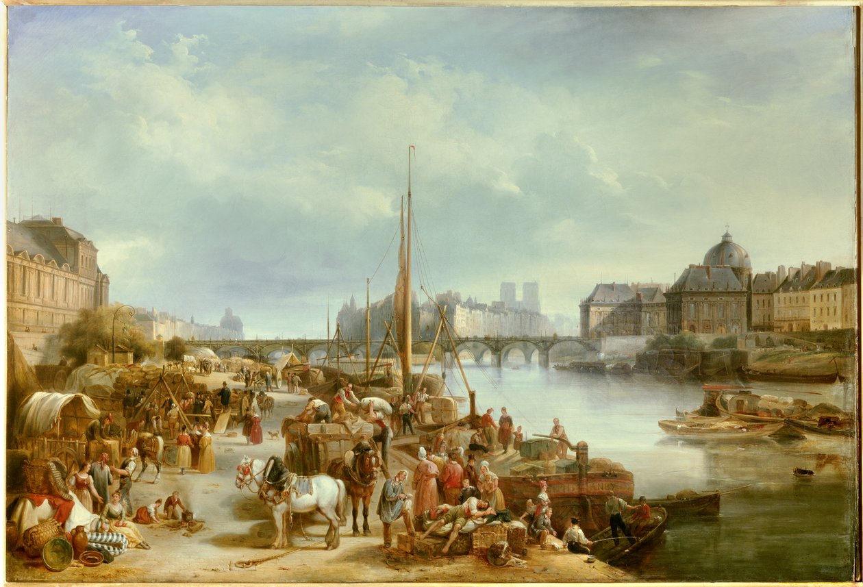 Liman görünümü Saint Nicolas Paris