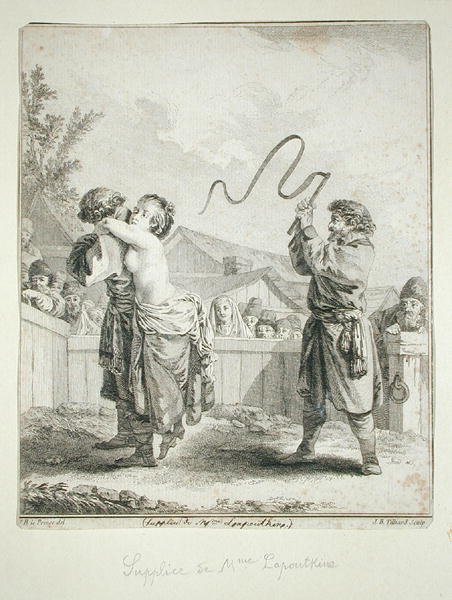 Jean Baptiste Tilliard tarafından oyulmuş Madame Lapoutkine