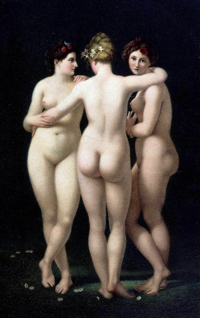 Üç lütuf. Jean Baptiste Regnault