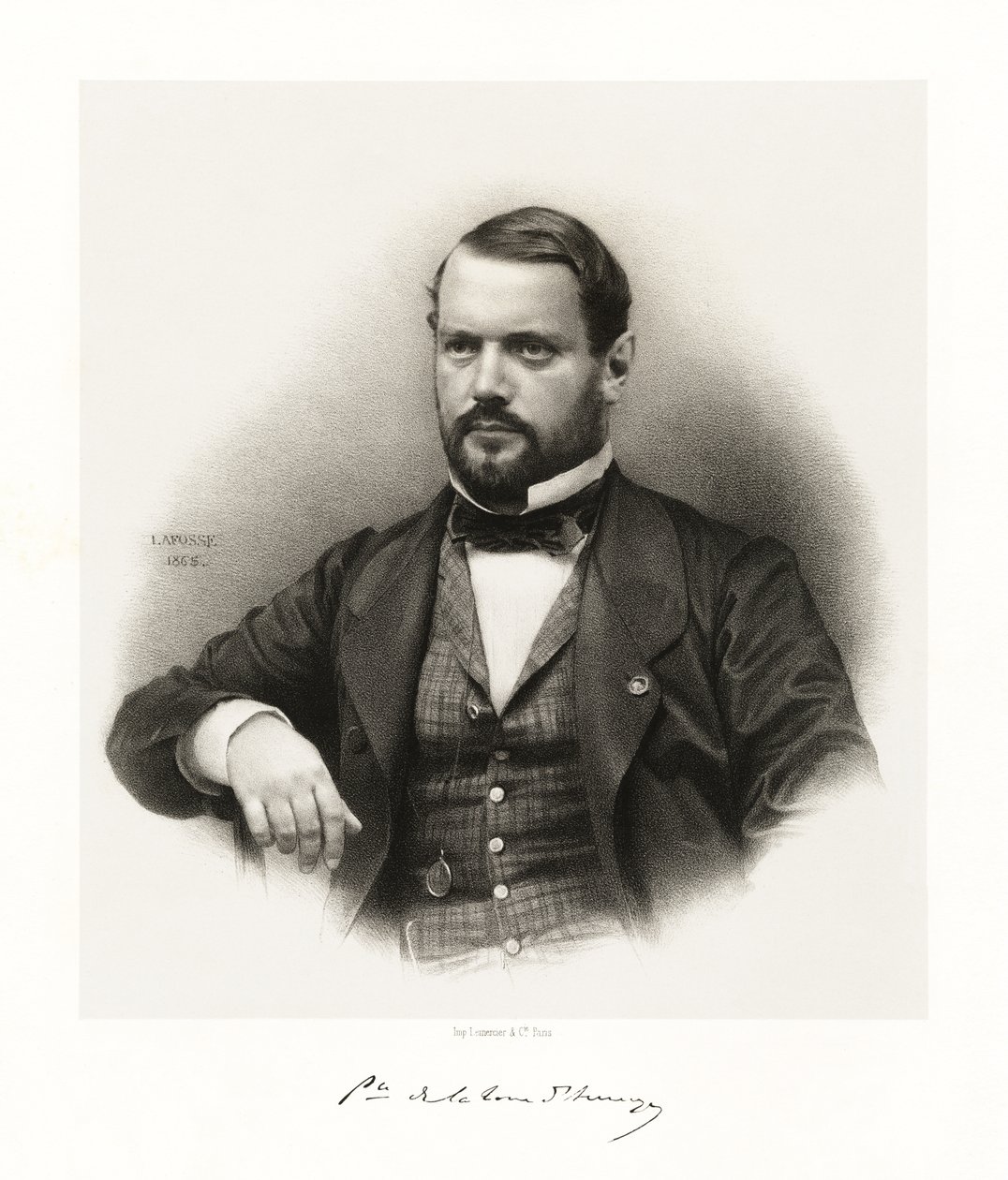 Godefroy Henry Bernard Alphonse La Tour DAuvergne, 1865-66 by Jean Baptiste Adolphe Lafosse