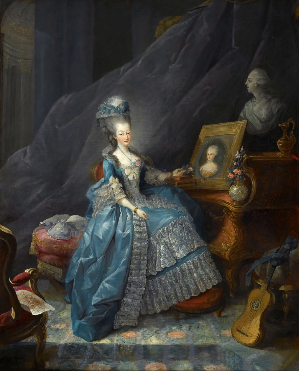 Savoy Prensesi Maria Theresa 1756-1805 by Jean Baptiste André Gautier Dagoty