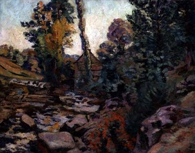 Bouchardon Mill, c.1894 (tuval üzerine yağlı boya) by Jean Baptiste Armand Guillaumin