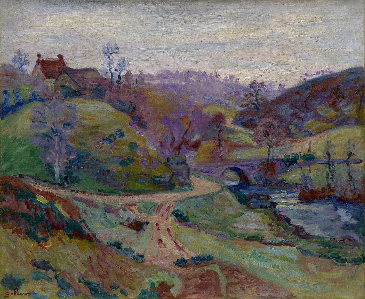 Crozant, Pont Charraud, 1903 by Jean Baptiste Armand Guillaumin