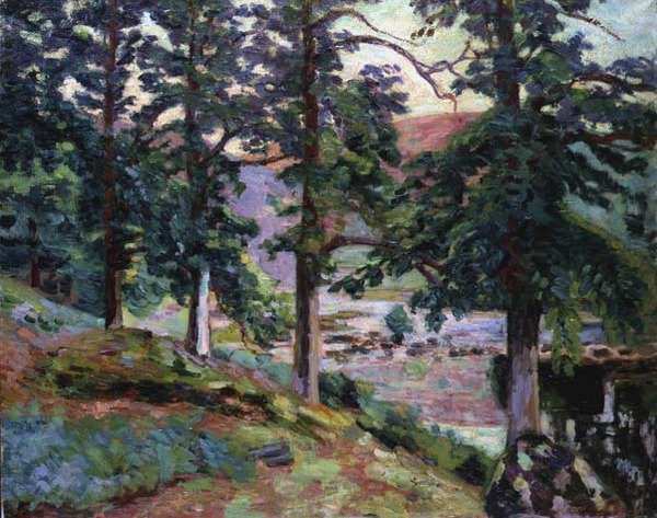 La Creuse, Limuzin, c.1910 (tuval üzerine yağlı boya) by Jean Baptiste Armand Guillaumin