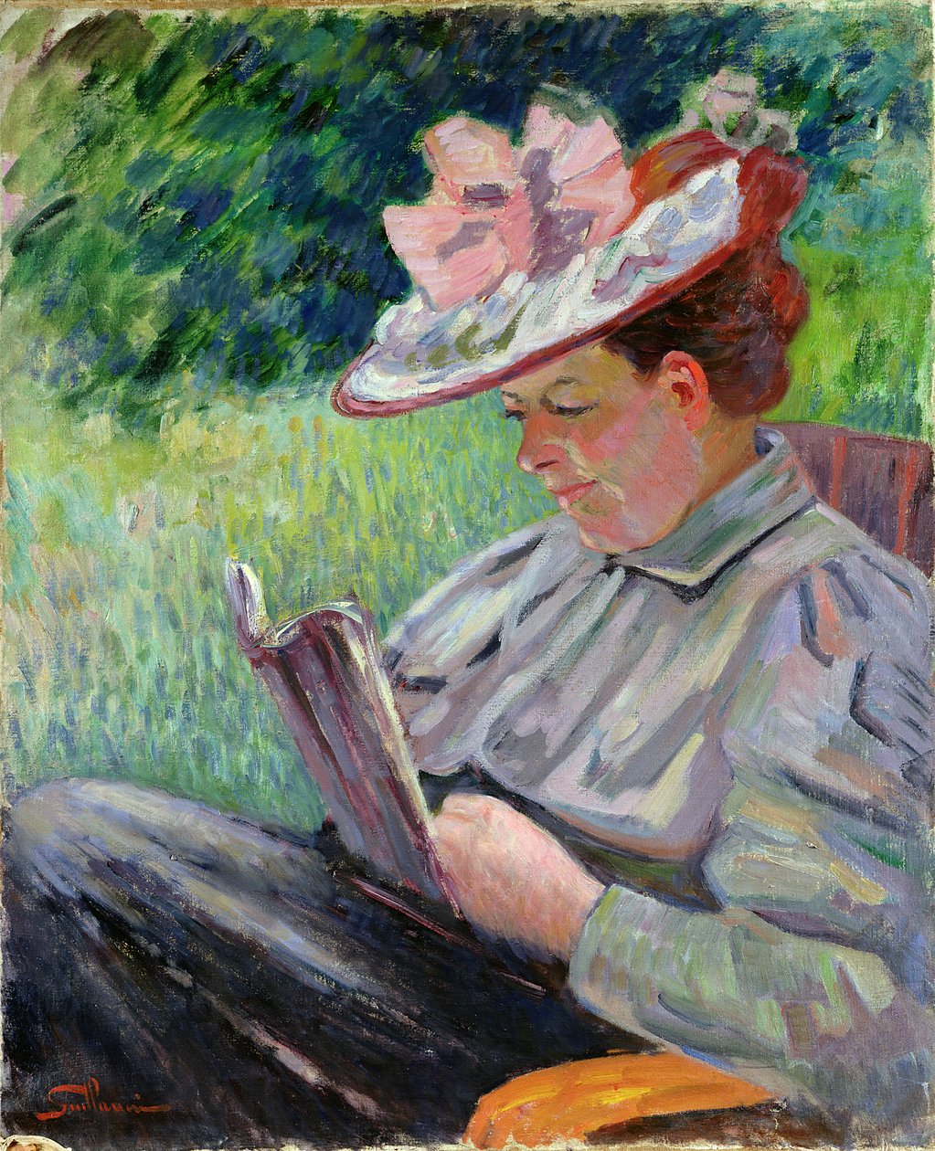 Madam Guillaumin, 1895 dolayları by Jean Baptiste Armand Guillaumin