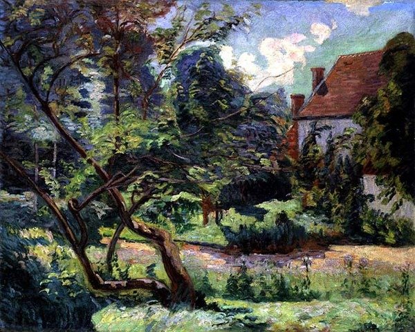 Ormanın Kenarındaki Meyve Bahçesi, Miregaudon by Jean Baptiste Armand Guillaumin