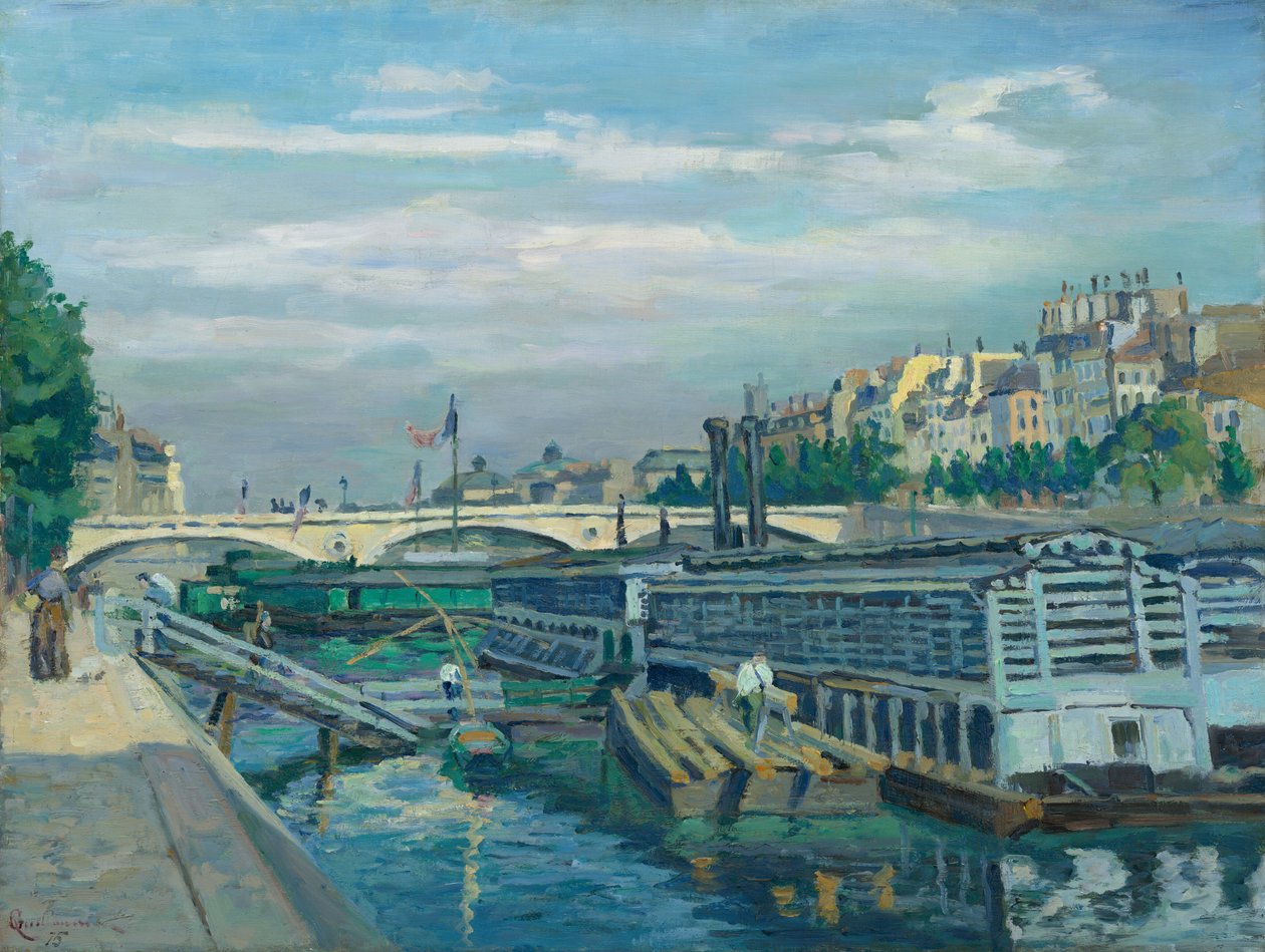 Louis Philippe Köprüsü by Jean Baptiste Armand Guillaumin
