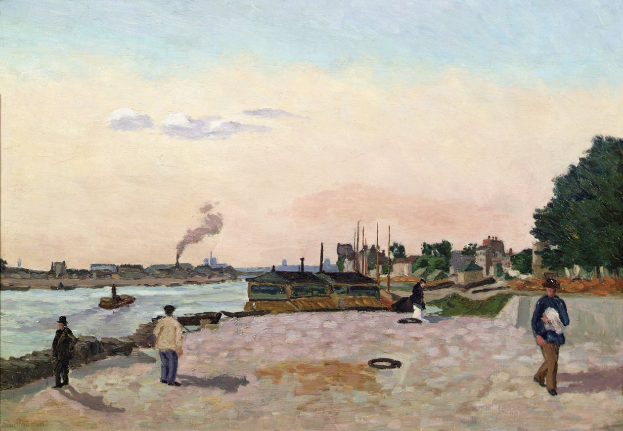 Bercy Vue, Paris by Jean Baptiste Armand Guillaumin