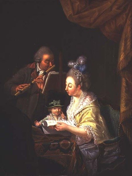 Müzik Dersi by Jean Baptiste Bernard Coclers