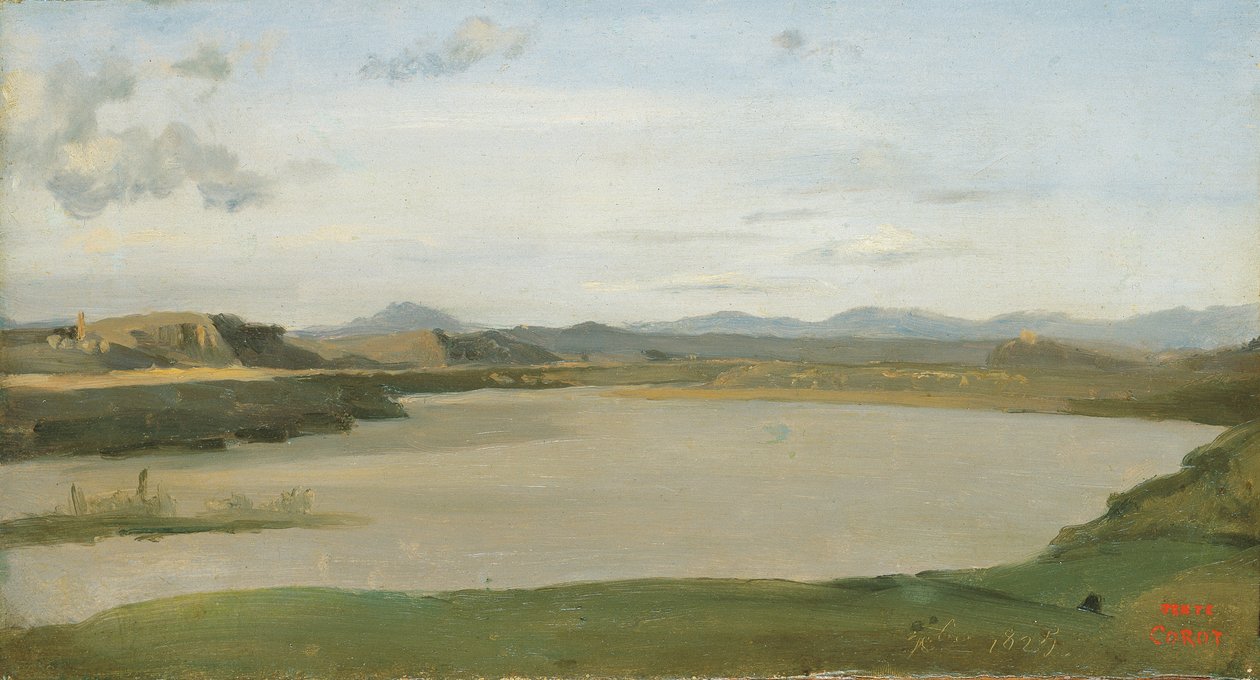 kuzukulağı suyu by Jean Baptiste Camille Corot