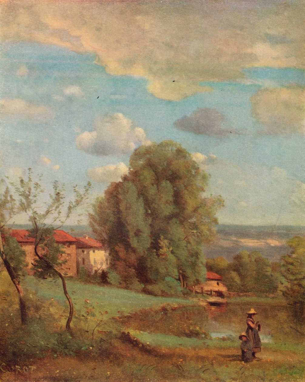 Dardagny, c1855 by Jean Baptiste Camille Corot