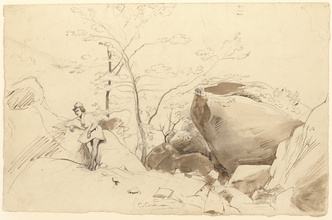  by Jean Baptiste Camille Corot
