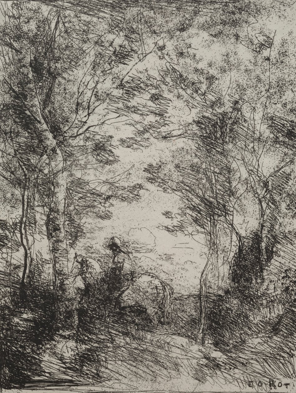 Ormandaki Süvari, orijinal izlenim 1854, 1921