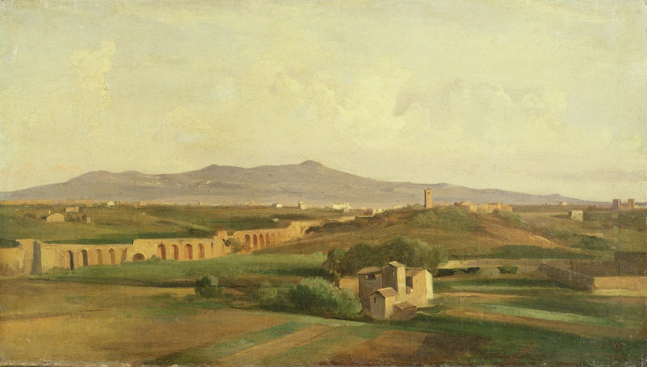 İtalyan Manzarası by Jean Baptiste Camille Corot