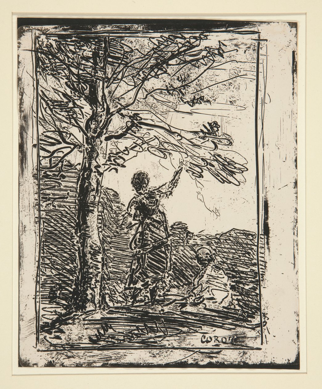 Genç Kız ve Ölüm (Genç Kız ve Ölüm) by Jean Baptiste Camille Corot