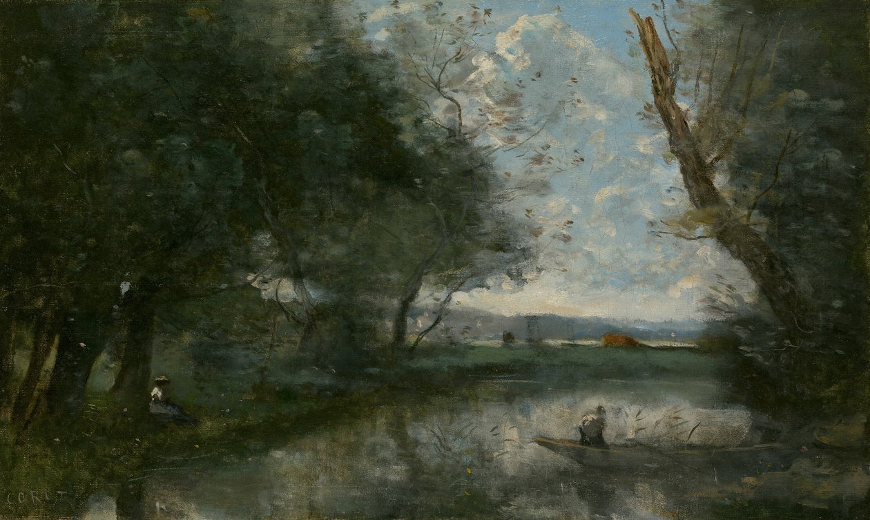 Manzara by Jean Baptiste Camille Corot