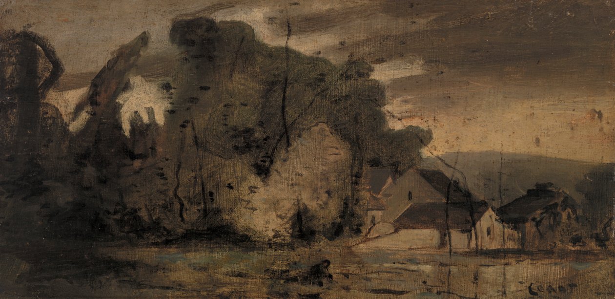 Manzara, 1796 by Jean Baptiste Camille Corot
