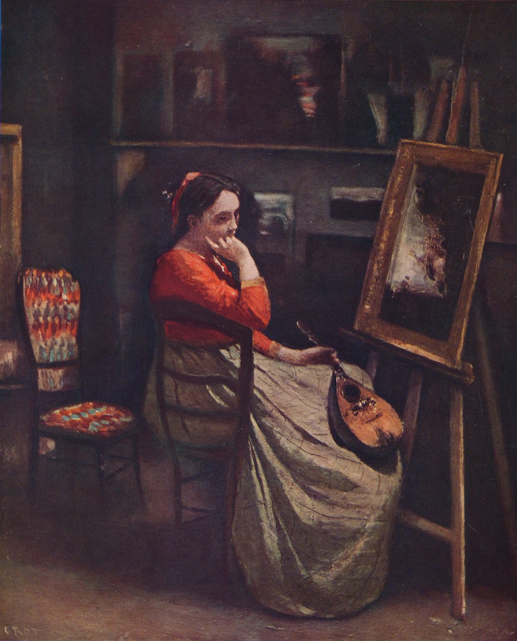 Latelier de Corot, c1865, 1939 by Jean-Baptiste-Camille Corot