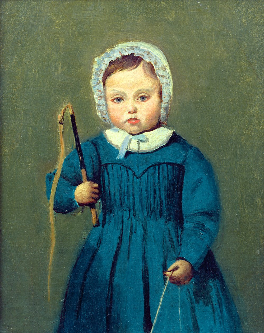 Louis Robert (1841-77) c.1843-44 by Jean Baptiste Camille Corot