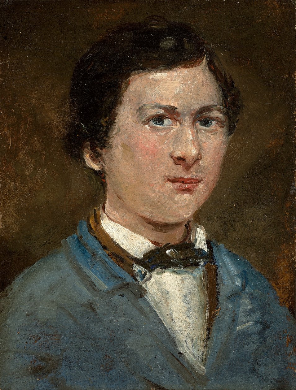 Otoportre, c.1818-1821 by Jean Baptiste Camille Corot