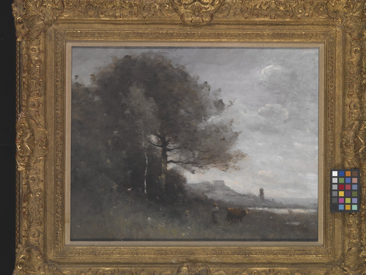 İtalya'dan Hatıra (tuval üzerine yağlı boya) by Jean Baptiste Camille Corot