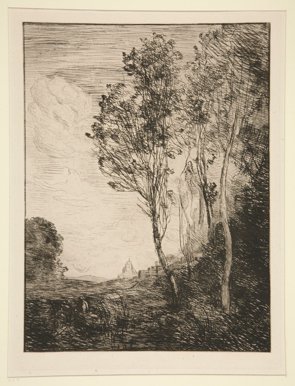 hatırası by Jean Baptiste Camille Corot