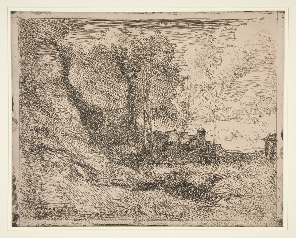 hatırası by Jean Baptiste Camille Corot