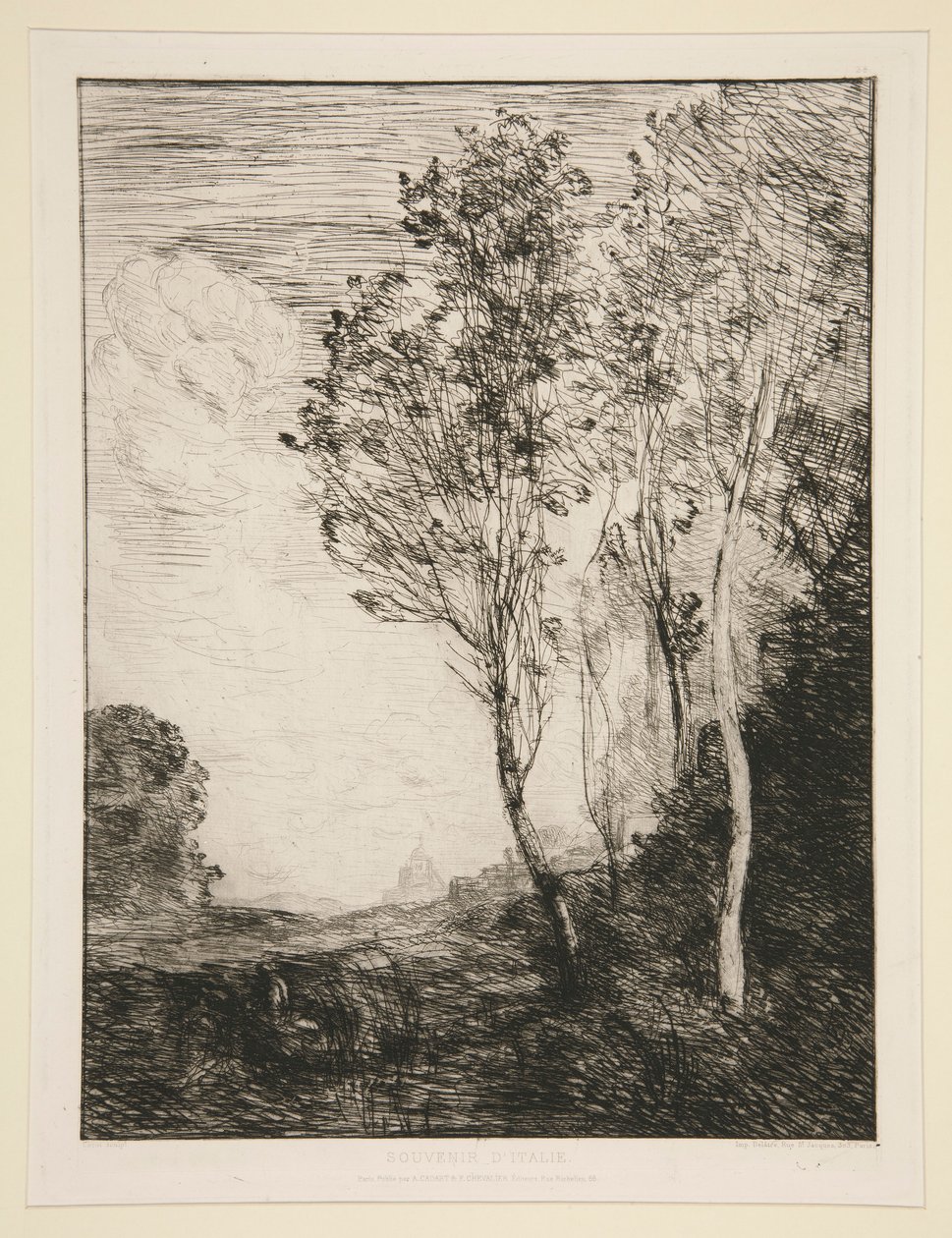 hatırası by Jean Baptiste Camille Corot