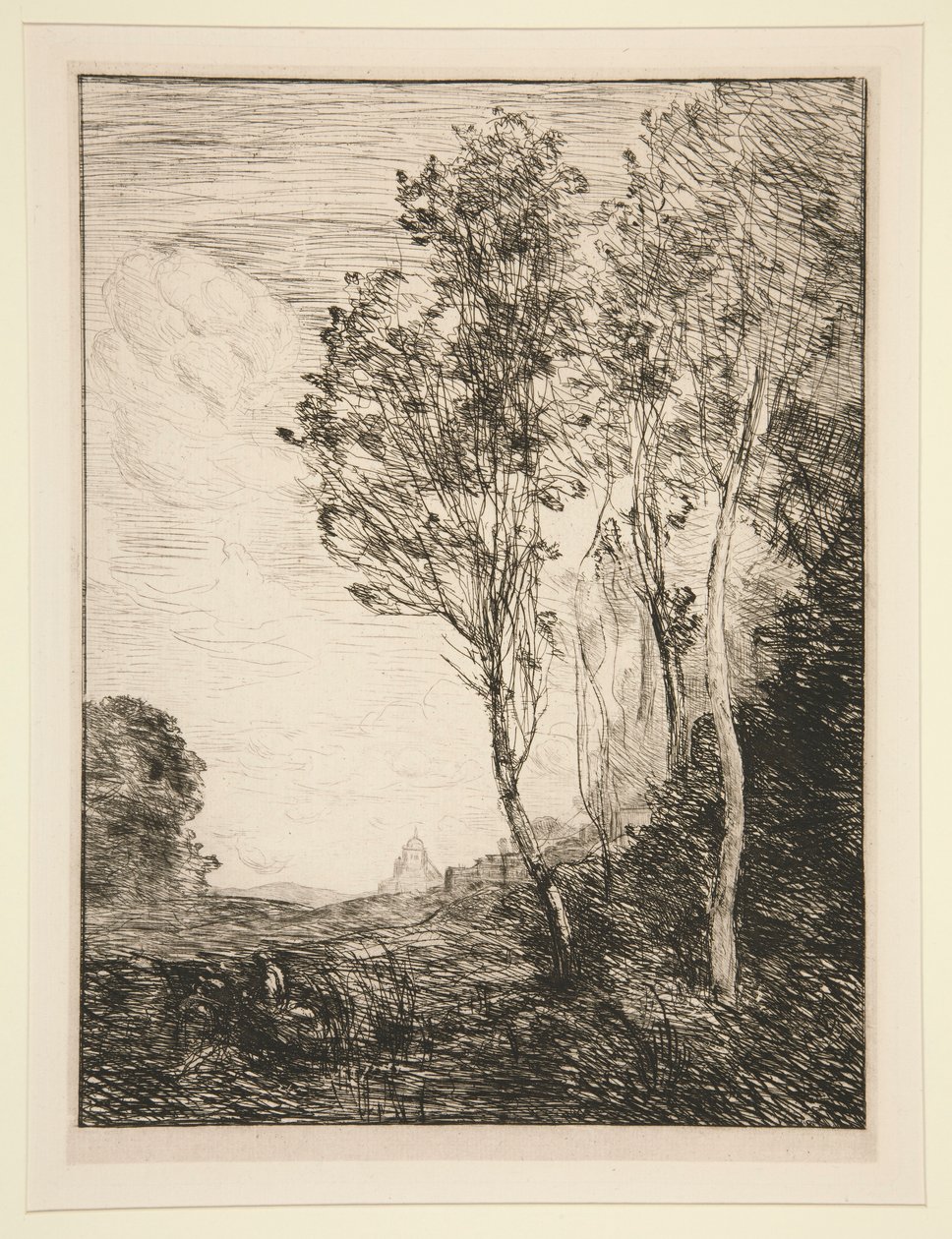 hatırası by Jean Baptiste Camille Corot