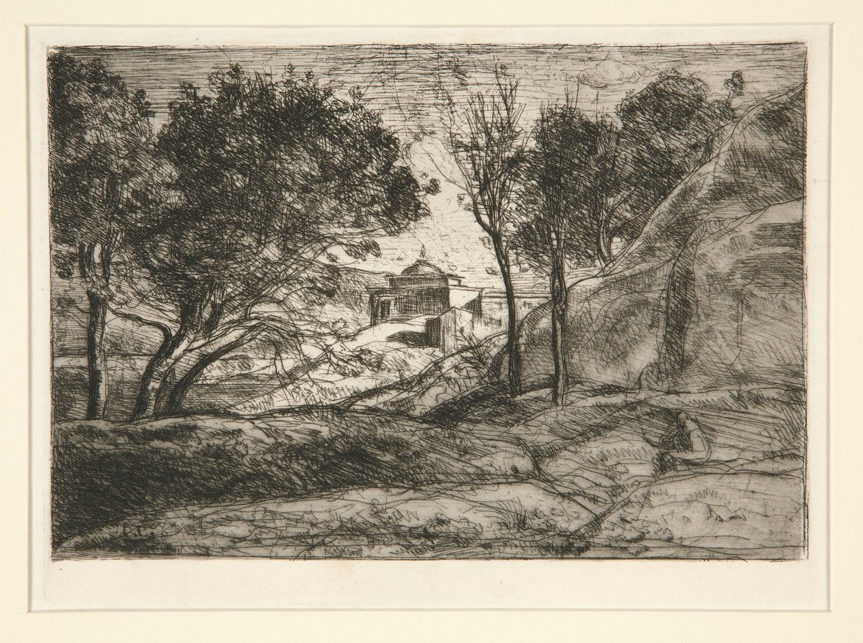 Hatıra de Toscane (Toskana Hafızası) by Jean Baptiste Camille Corot