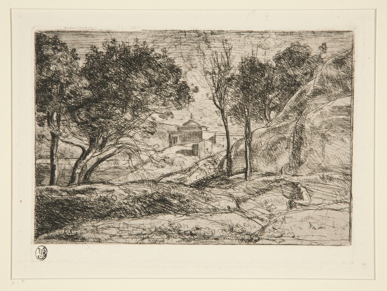 Hatıra de Toscane (Toskana Hafızası) by Jean Baptiste Camille Corot