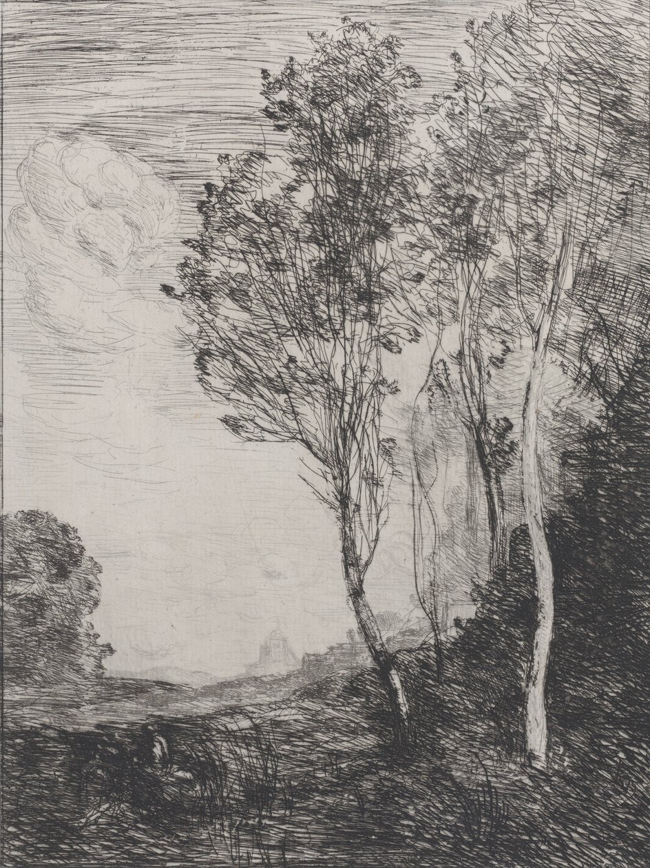 İtalya Hatırası İtalya Hatırası, 1866. by Jean Baptiste Camille Corot