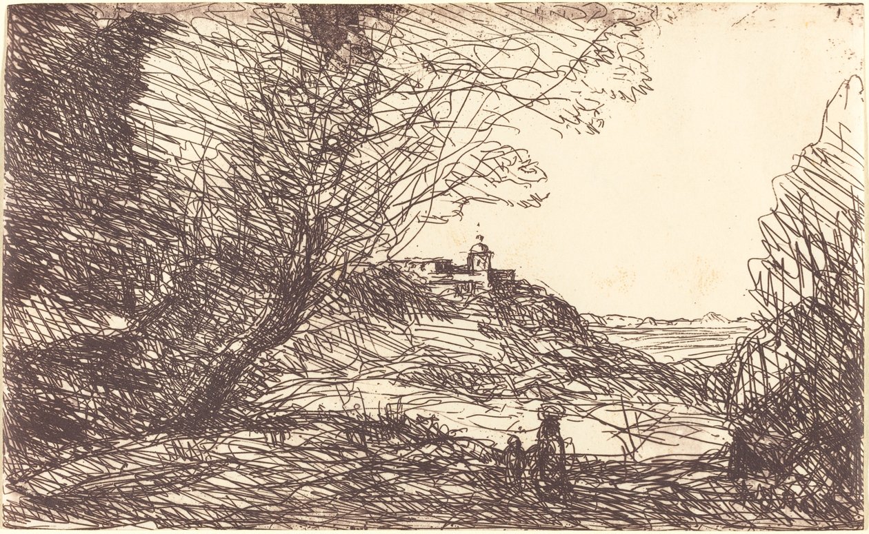 Monako Çevresinden Hatıra Monako çevresinden hatıra, 1860. by Jean Baptiste Camille Corot