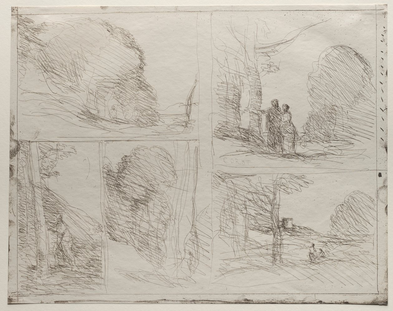 Perikles Bahçesi, Ressamlar Yolu, Karalama, Büyük Oduncu, 1921