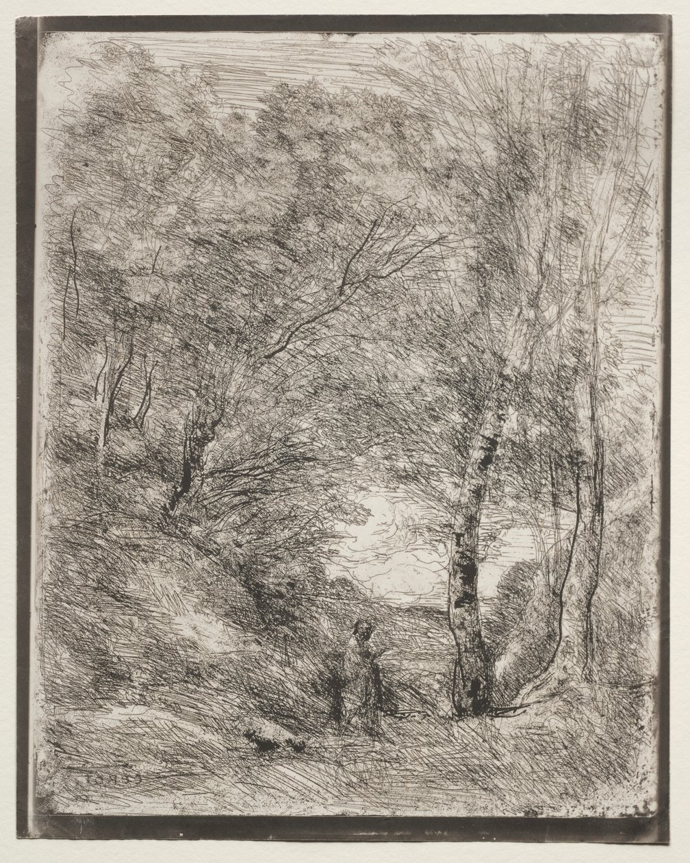 Horace Bahçeleri, orijinal izlenim 1855, 1921