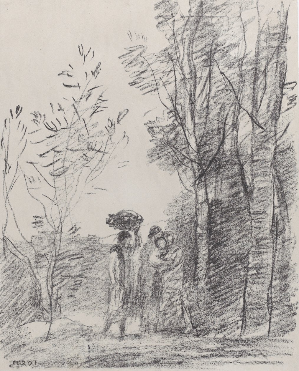 Korudaki Buluşma Korudaki Buluşma, 1871. by Jean Baptiste Camille Corot