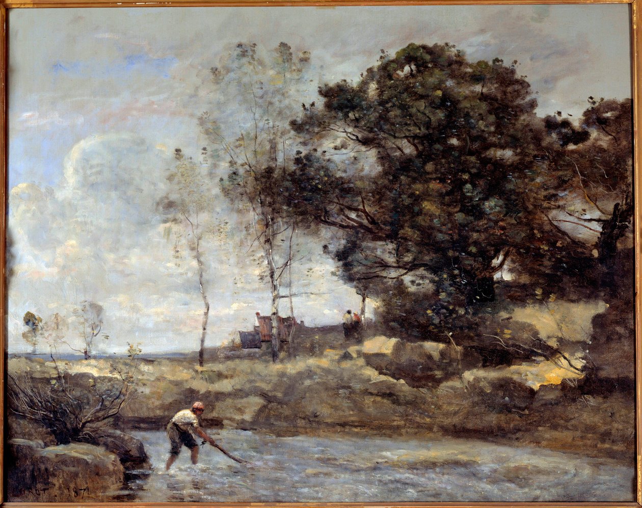 Ağ asansörü. Camille Corot