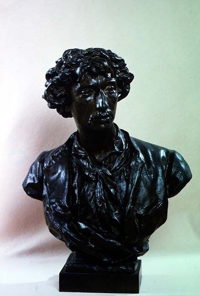 Charles Garnier büstü (1825-98) (bronz) by Jean Baptiste Carpeaux
