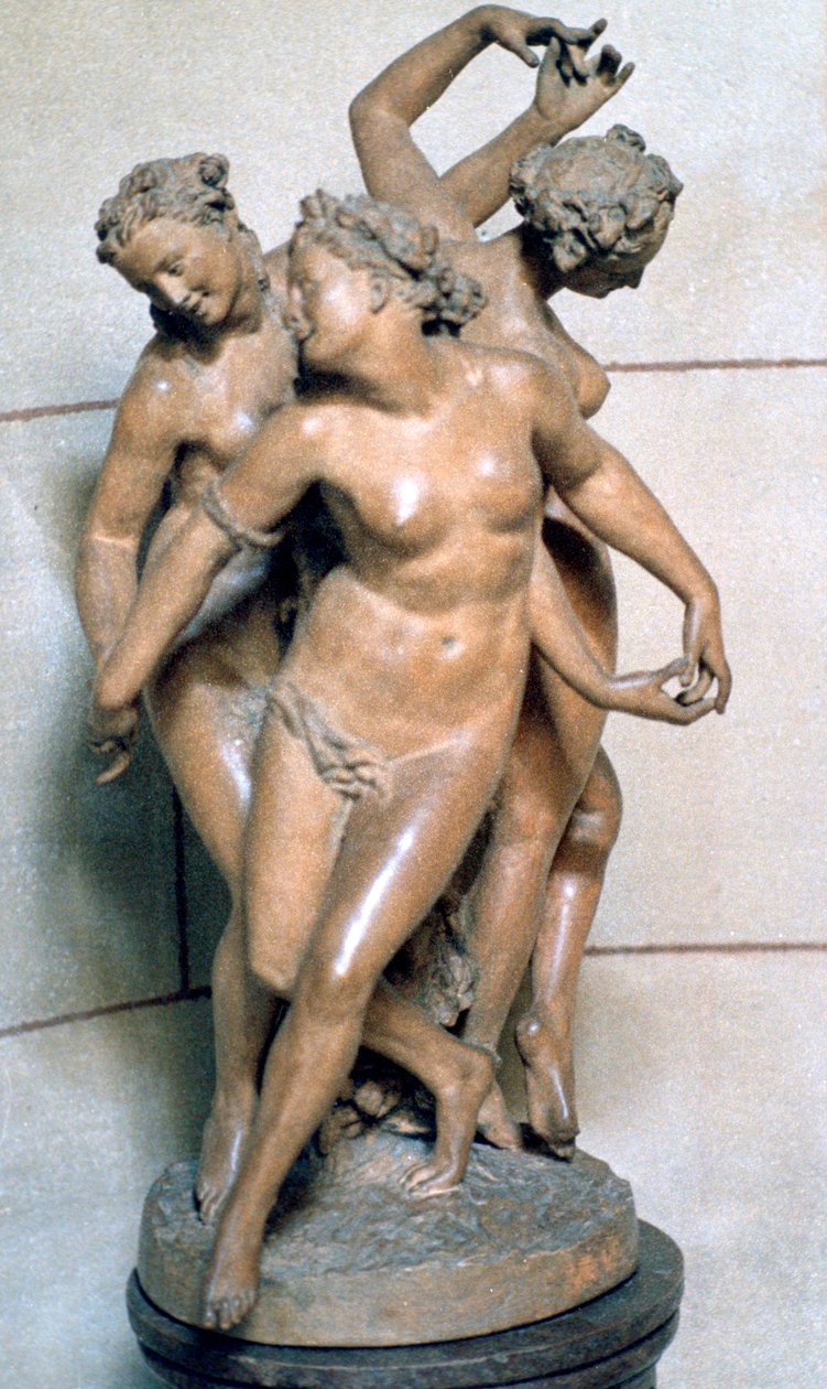 Üç Güzeller, c1847-1875 by Jean Baptiste Carpeaux