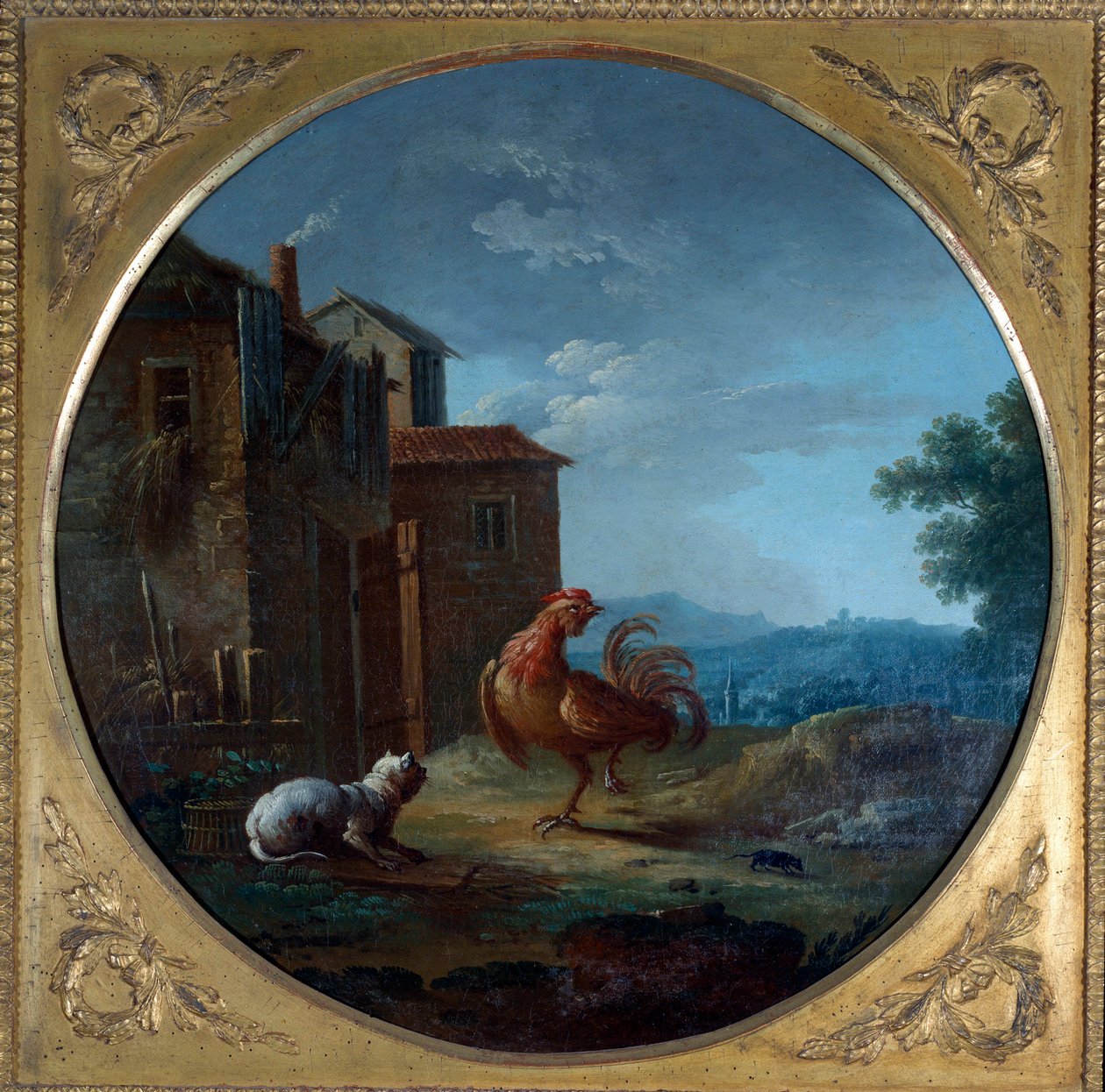 Domuz, kedi ve fare. Jean de La Fontaine