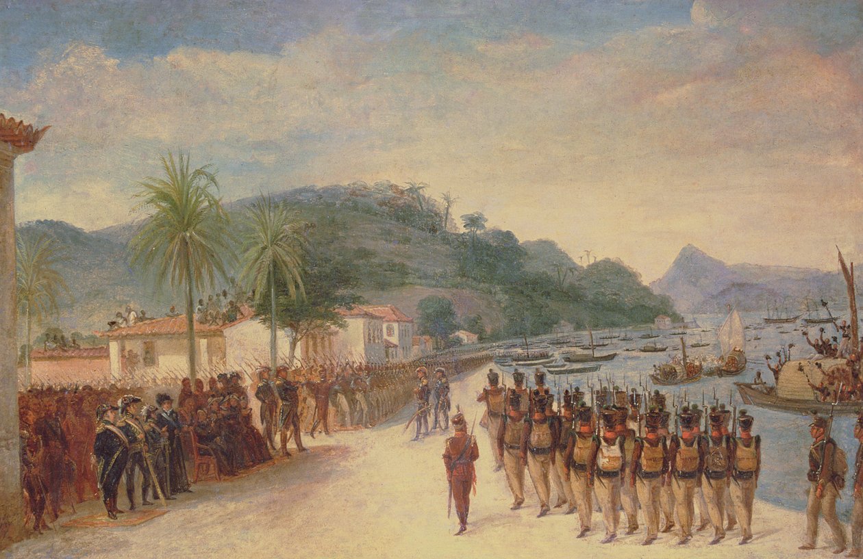 Praia Grande'de tekne (tuval üzerine yağlı boya) by Jean Baptiste Debret