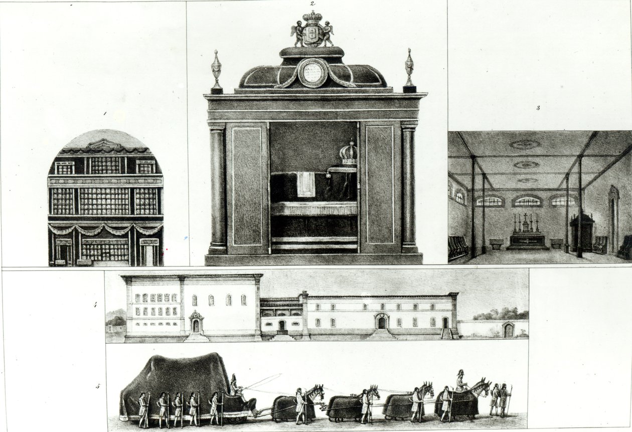 Cenaze Alayı ve İmparator Leopold Anıtı, 