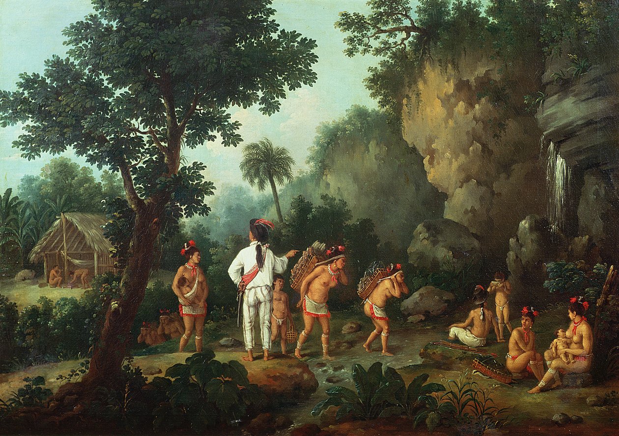 Köle Avcısı, c.1834-39 (tuval üzerine yağlıboya) by Jean Baptiste Debret