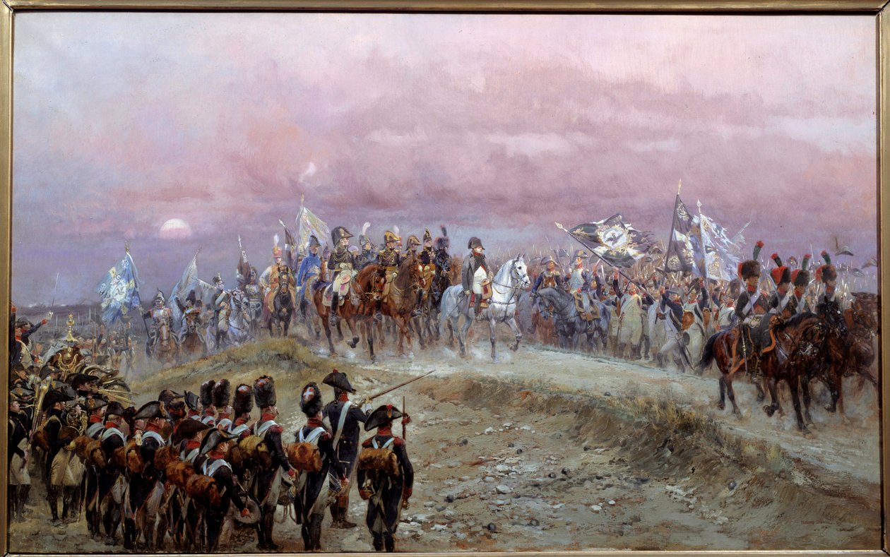 Iena Savaşı Akşamı 14/10/1806 Resim Edouard Detaille (1848-1912) 1894 Güneş. 0,8x1,3 m Paris, Musee de l