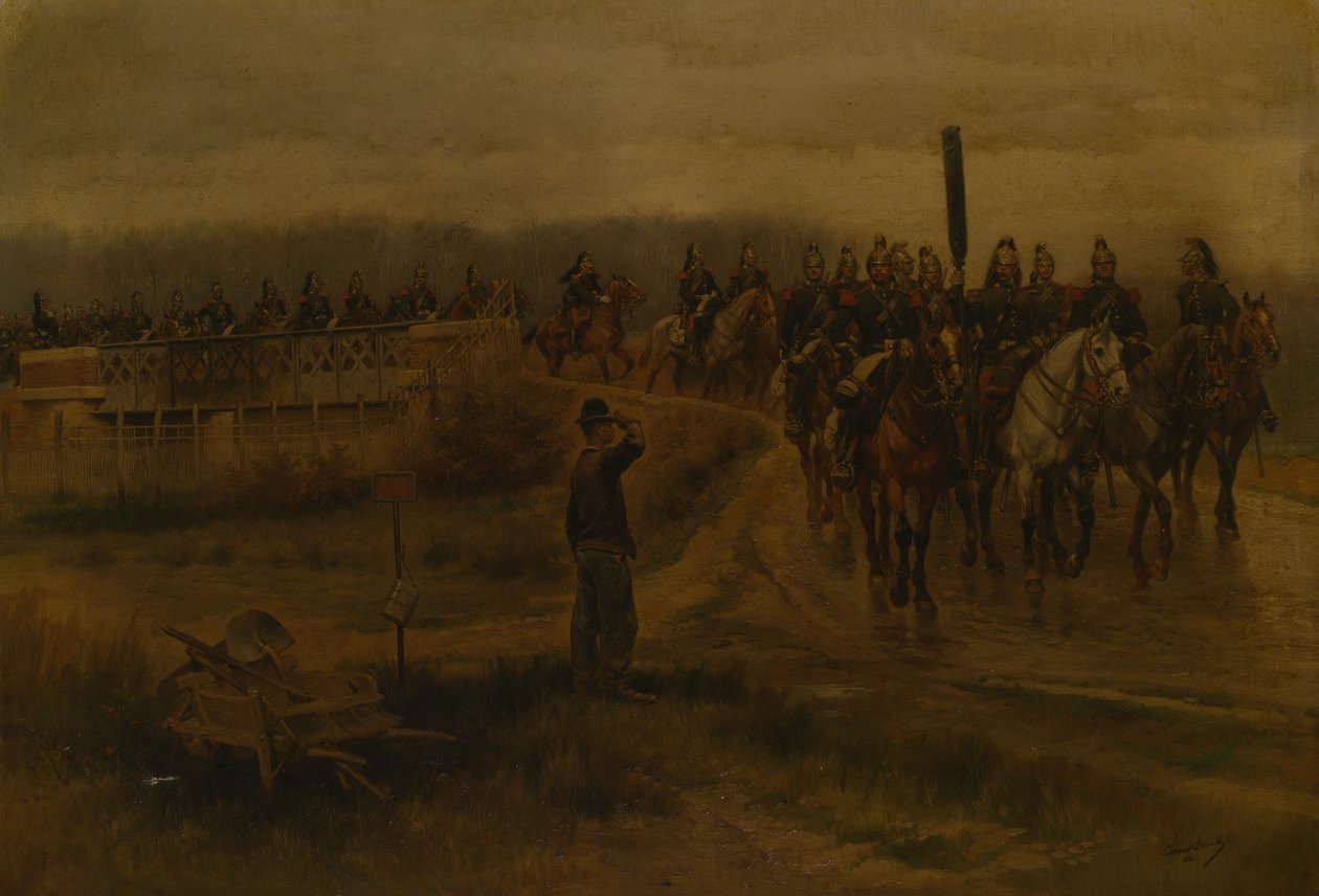 eski alayım by Jean Baptiste Edouard Detaille