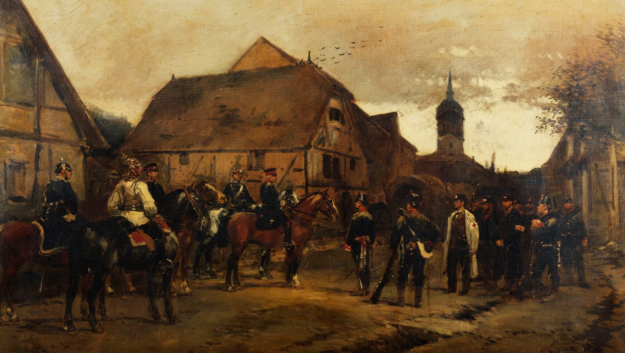Yakalama, 1878 by Jean Baptiste Edouard Detaille