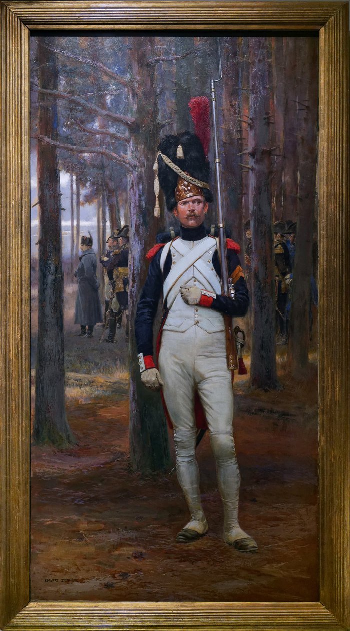 The Factionary, c.1900 (tahta üzerine yağlı boya) by Jean Baptiste Edouard Detaille