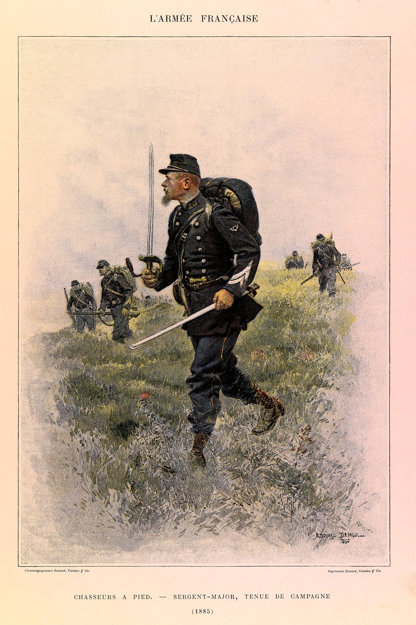 Edouard Detaille (1848-1912) tarafından resmedilen Kaptan Jules Richard